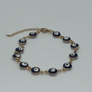 NEW‼️ 304 Stainless Steel Link Bracelets, Evil Eye